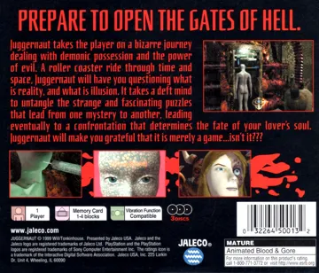 Juggernaut (US) box cover back